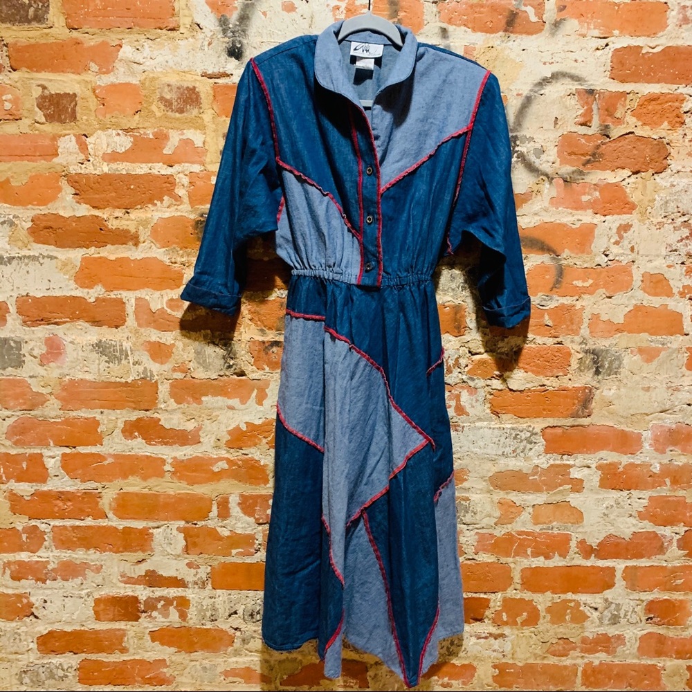Vintage Willi of CA Denim Dress